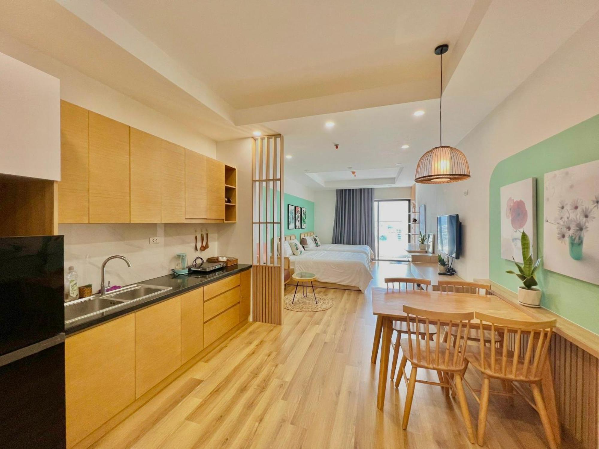 Tms Beachfront Apartment Quy Nhon Bay المظهر الخارجي الصورة