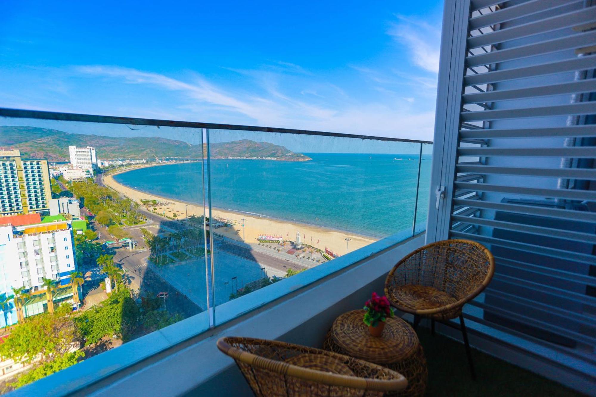 Tms Beachfront Apartment Quy Nhon Bay المظهر الخارجي الصورة